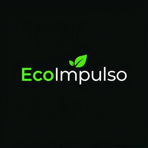 Logotipo de EcoImpulso Consultores: una hoja verde estilizada representando crecimiento sostenible